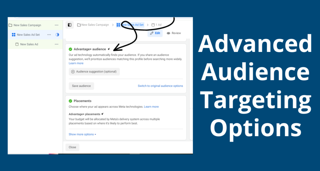 Advanced Audience Targeting Options
