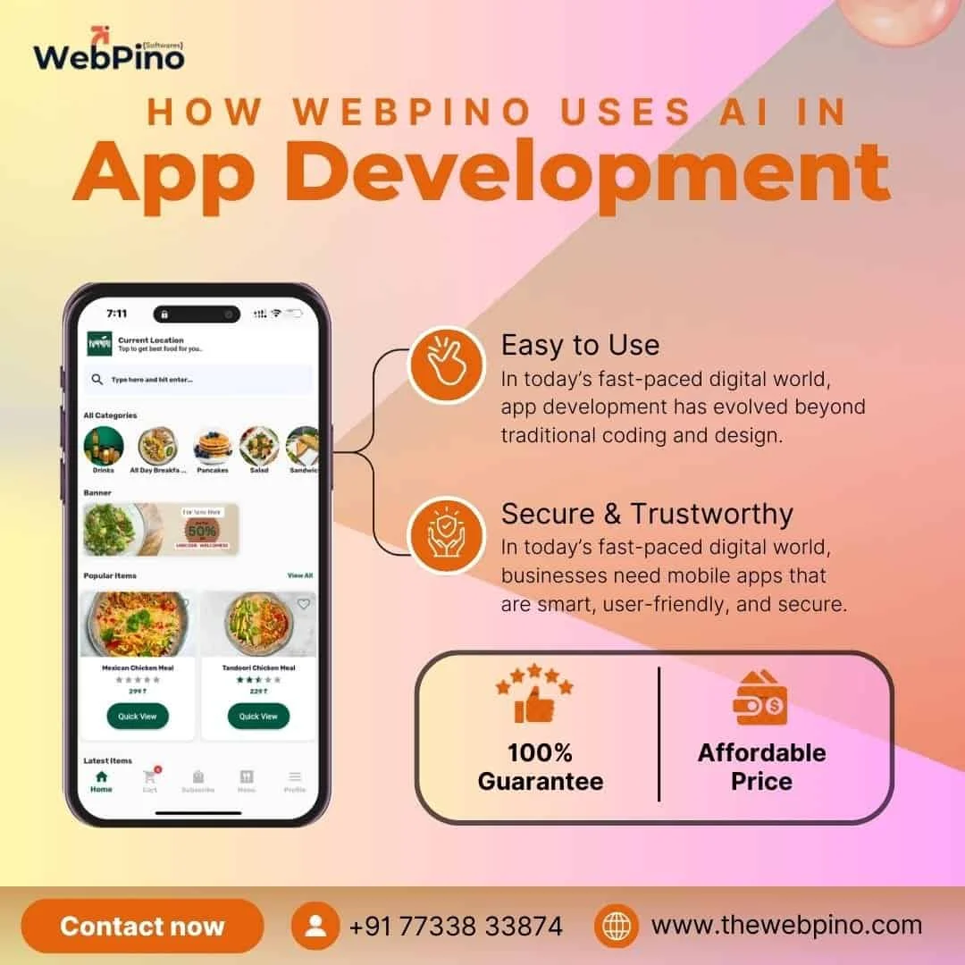 How WebPino Uses AI in App Development