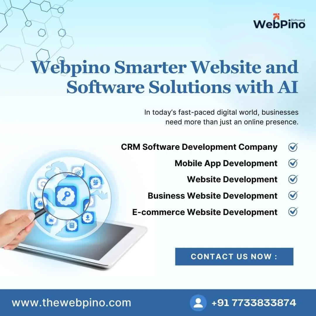 Webpino Smarter Website and Software Solutions with AI